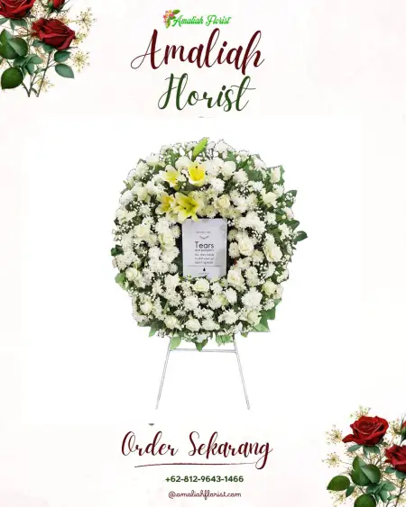 Krans Bunga Duka Sidodadi Asri